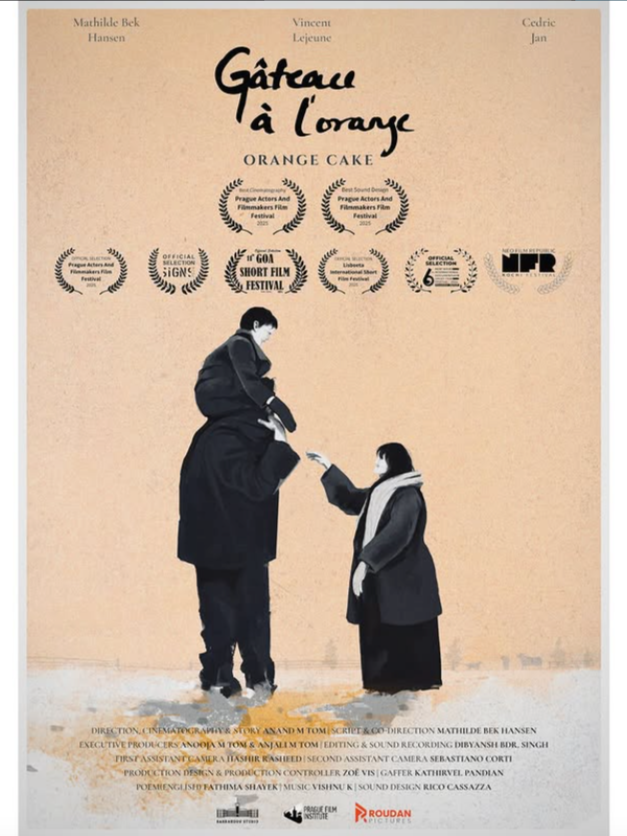 Gâteau à l'orange (2025) — sound design by Federico Casazza, sound designer Prague